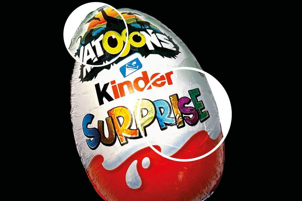 An image of a Kinder surprise egg